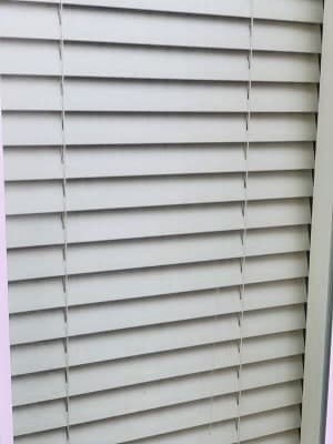 Crystal clear window after professional cleaning